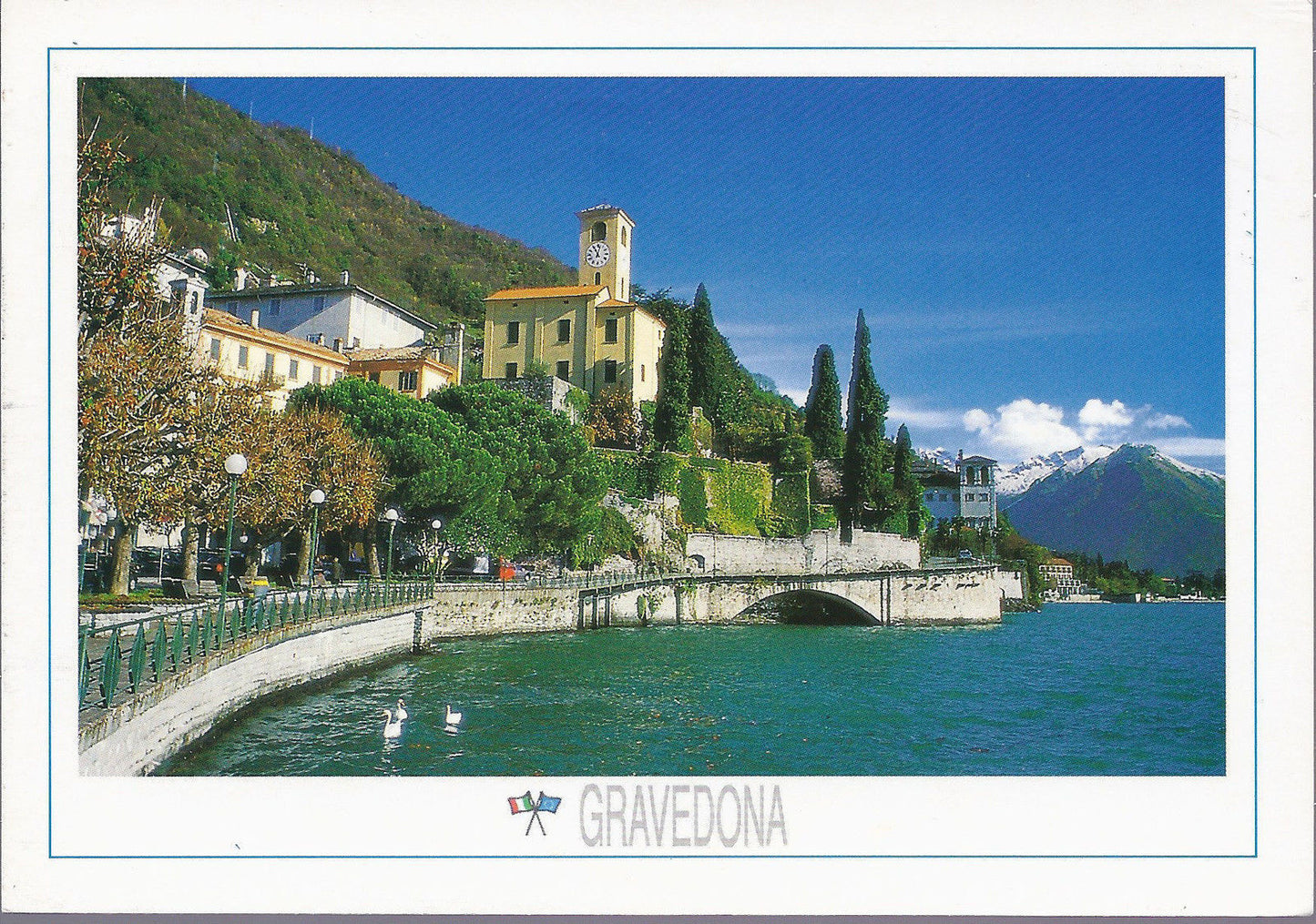 GRAVEDONA - LA CHIESA - PALAZZO GALLIO - V2001