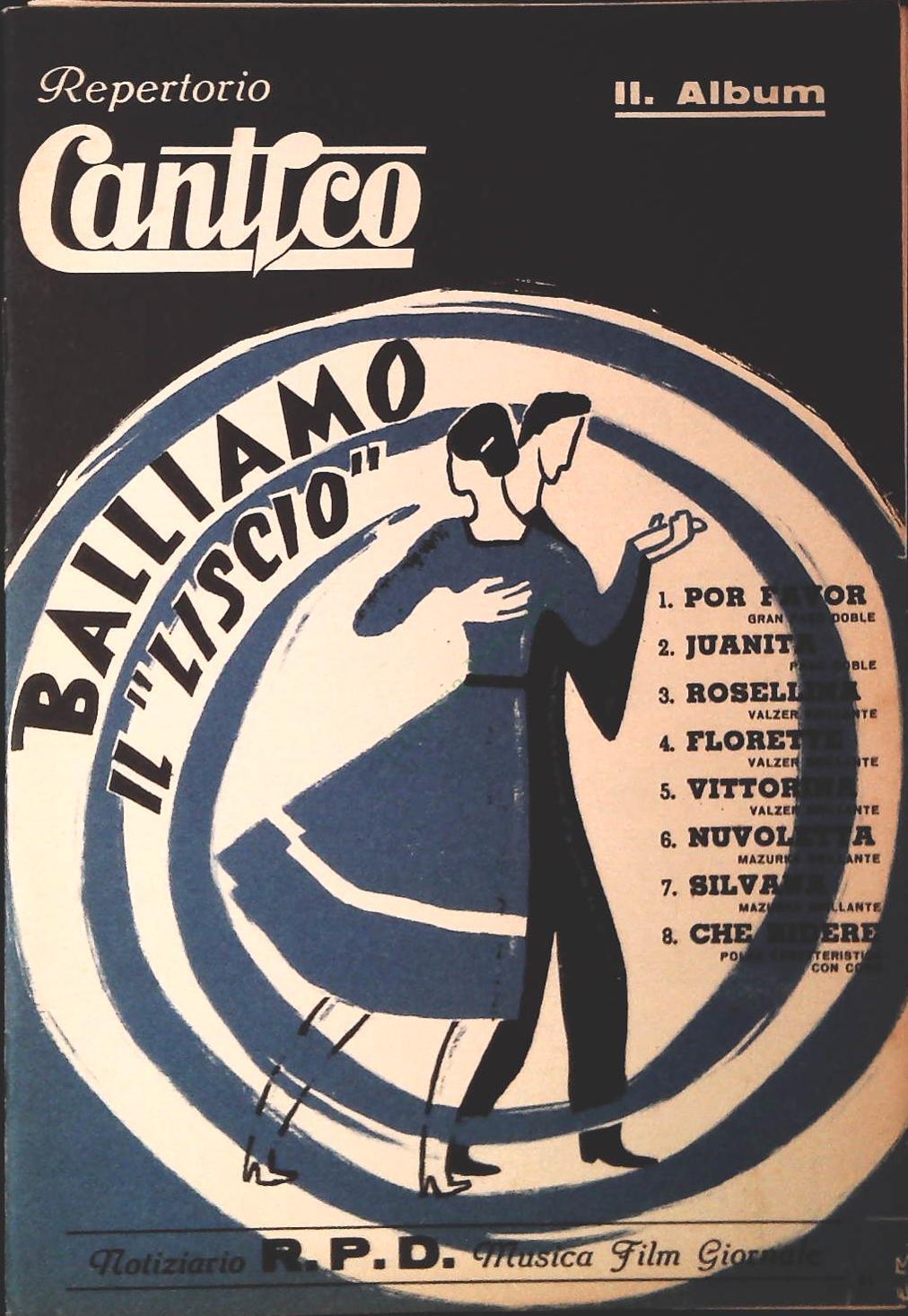 REPERTORIO CANTICO - 8 BRANI - SPARTITO-SHEET MUSIC