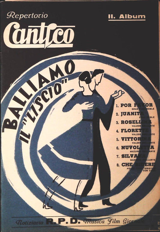 REPERTORIO CANTICO - 8 BRANI - SPARTITO-SHEET MUSIC
