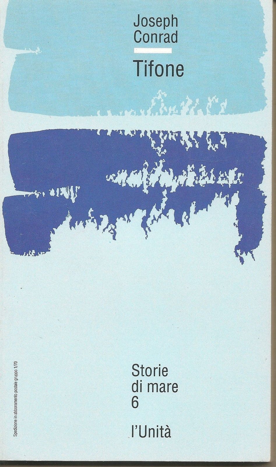 TIFONE - JOSEPH CONRAD  Ediz. L'Unità