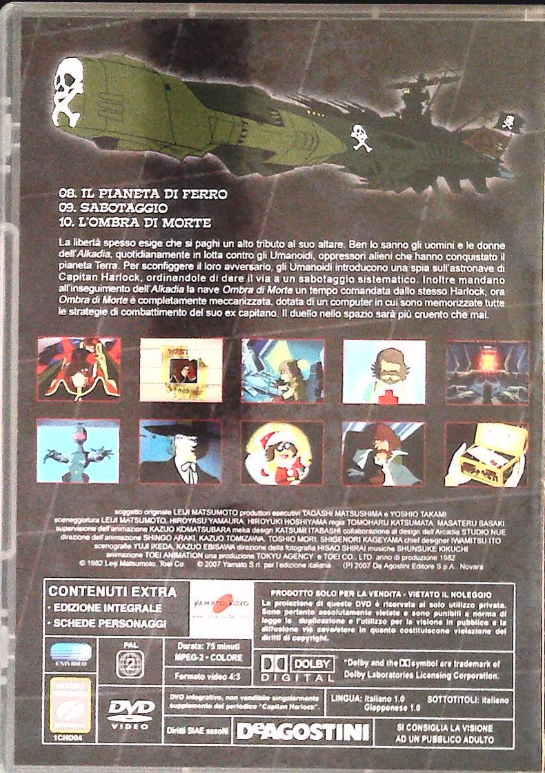 CAPITAN HARLOCK SSX - VOL. 4 - DVD