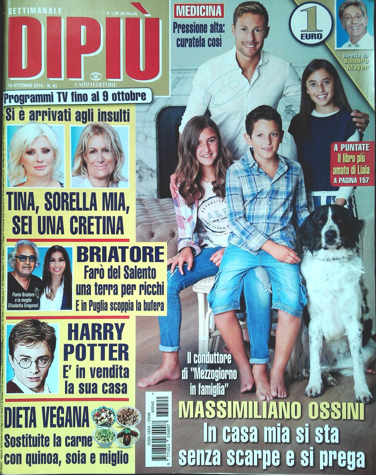 DI PIU' 10 OTTOBRE 2016 - OSSINI - BRIATORE - CIPOLLARI - OUTLET DEL LIBRO