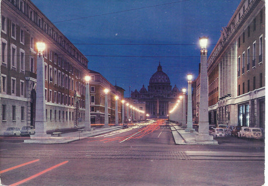 ROMA - VIA DELLA CONCILIAZIONE E S. PIETRO - V 1971 - FG - N