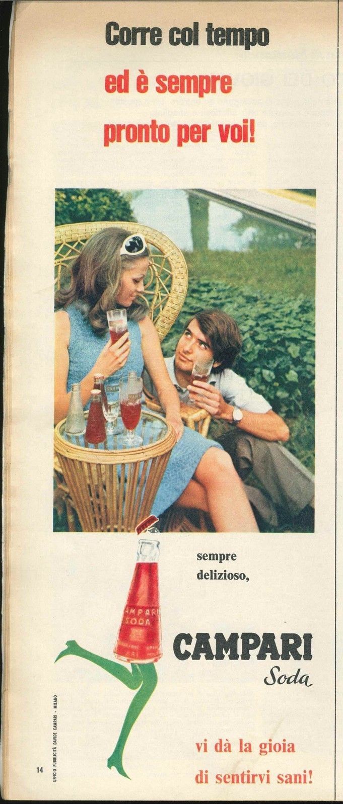 CAMPARI SODA CORRE COL TEMPO  - ADVERTISING