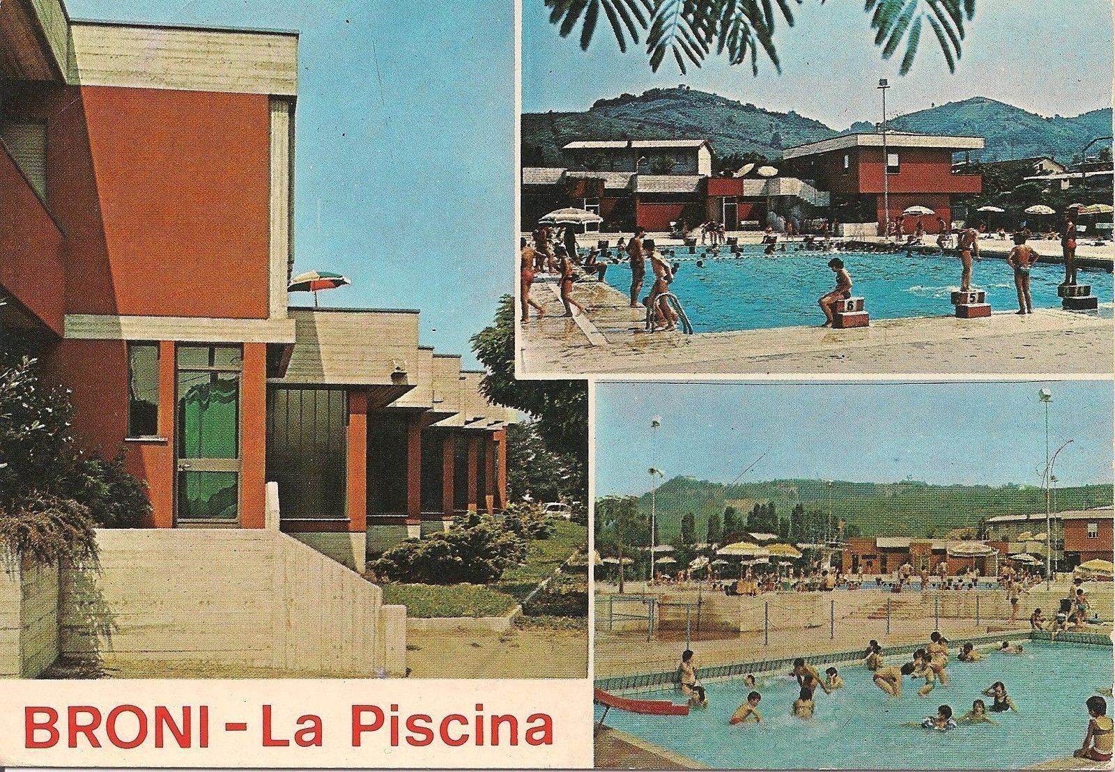 BRONI - LA PISCINA - 3 VEDUTE - NV