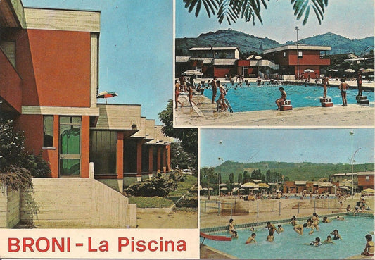 BRONI - LA PISCINA - 3 VEDUTE - NV