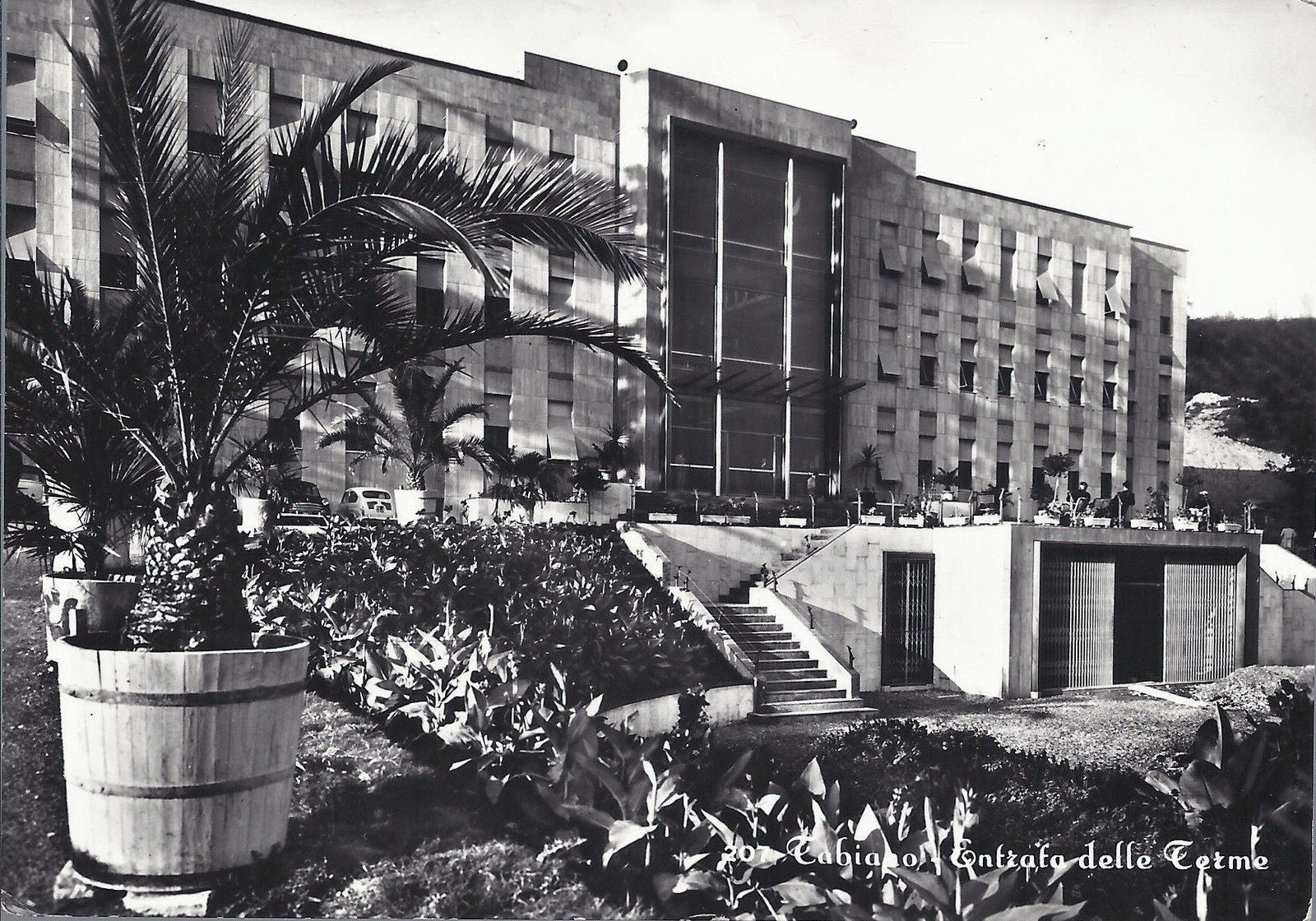 TABIANO - ENTRATA DELLE TERME - V1963