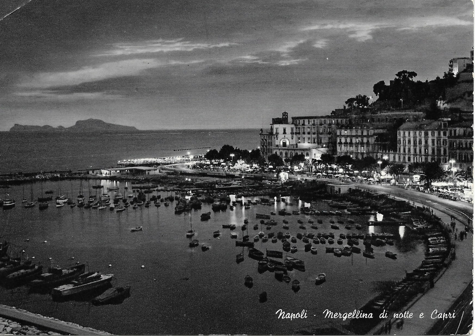 NAPOLI - MERGELLINA DI NOTTE E CAPRI - NV