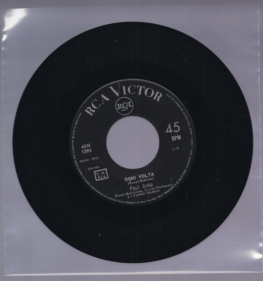 OGNI VOLTA - STASERA RESTA CON ME =#= PAUL ANKA