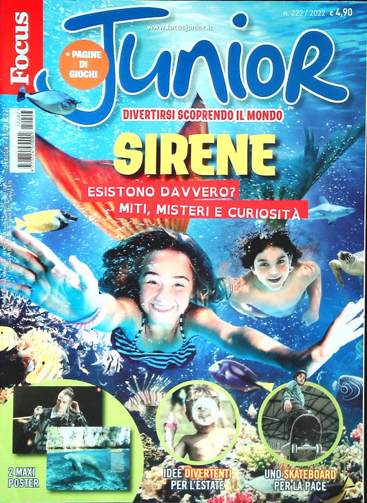FOCUS JUNIOR M. 222 - SIRENE. ESOISTONO DAVVERO? - OUTLET DEL LIBRO
