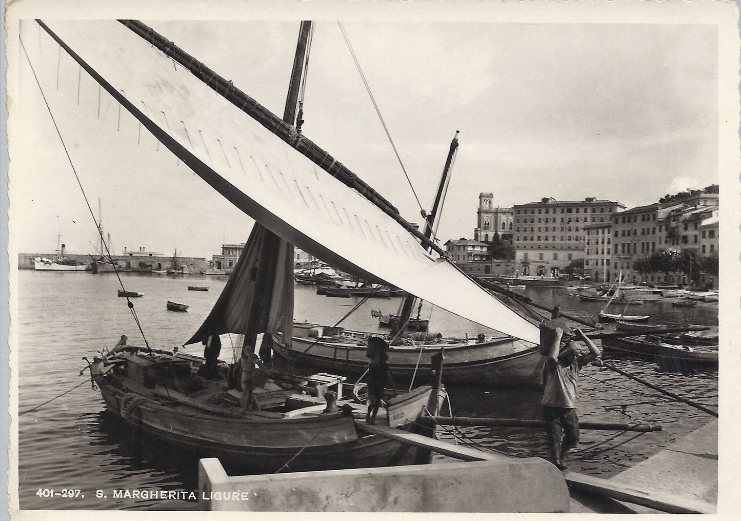 S. MARGHERITA LIGURE - ( Il Porto ) - V1948