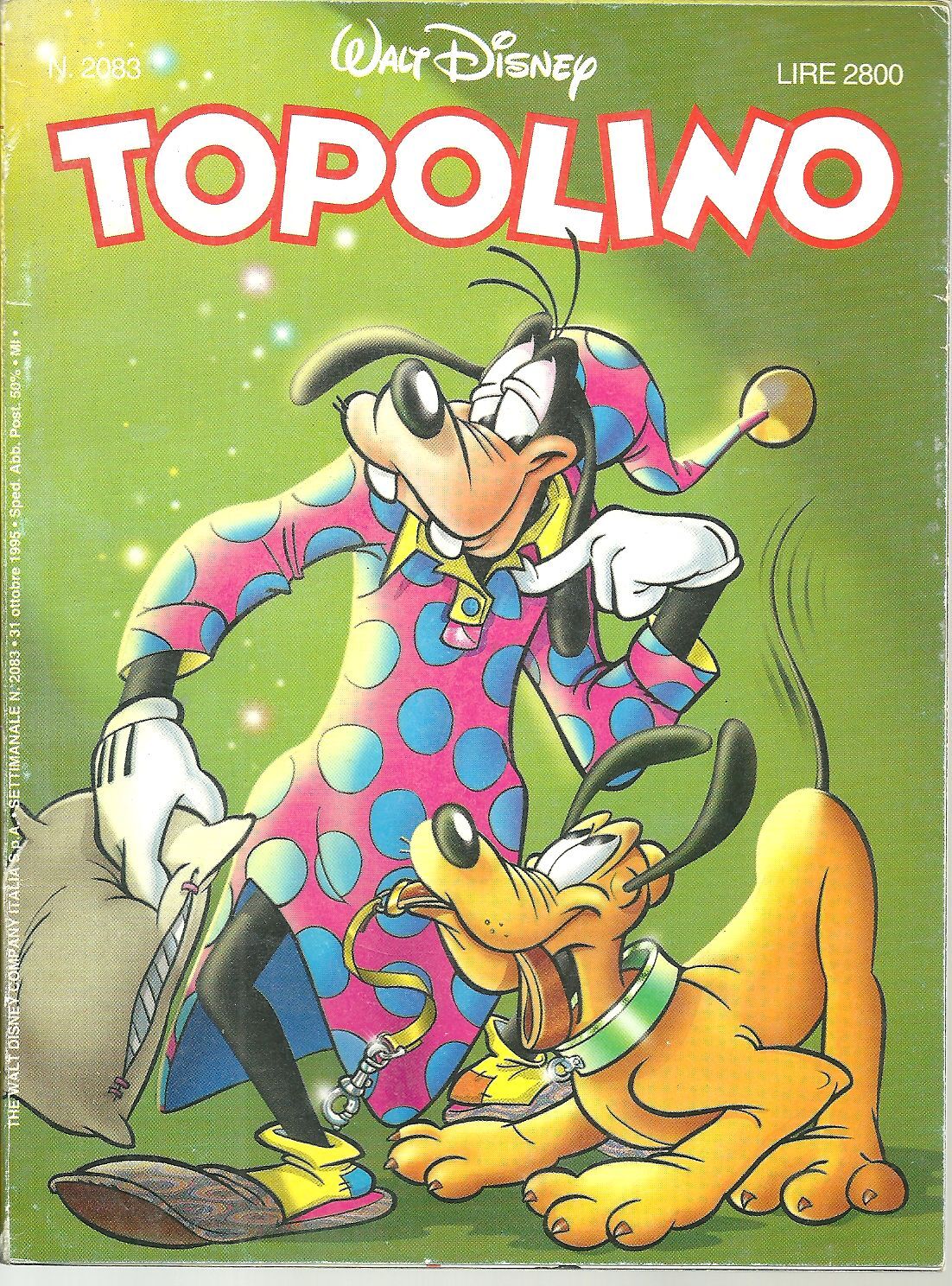 TOPOLINO N. 2083 -  31 OTTOBRE 1995