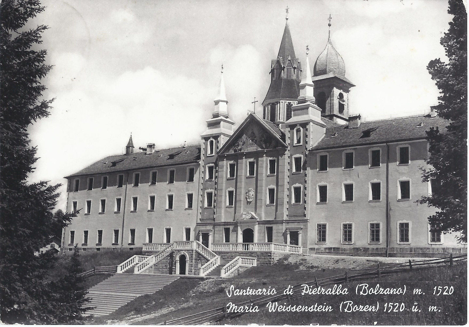 BOLZANO - SANTUARIO DI PIETRALBA - BOZEN - MARIA WEISSENSTEI