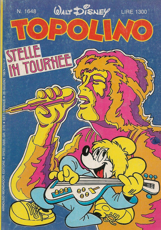TOPOLINO N. 1648 - 28 GIUGNO 1987