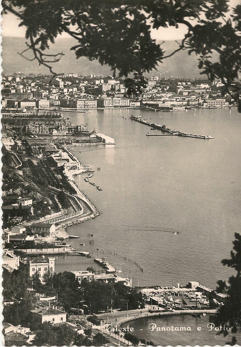 TRIESTE - PANORAMA E PORTO - V1962