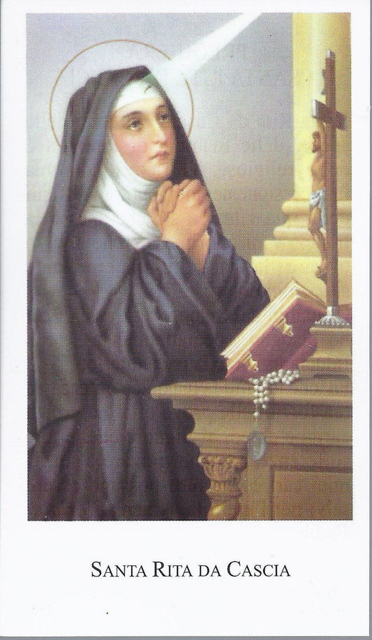 SANTA RITA DA CASCIA - SANTINO - AS014-348 - Ed. Paco