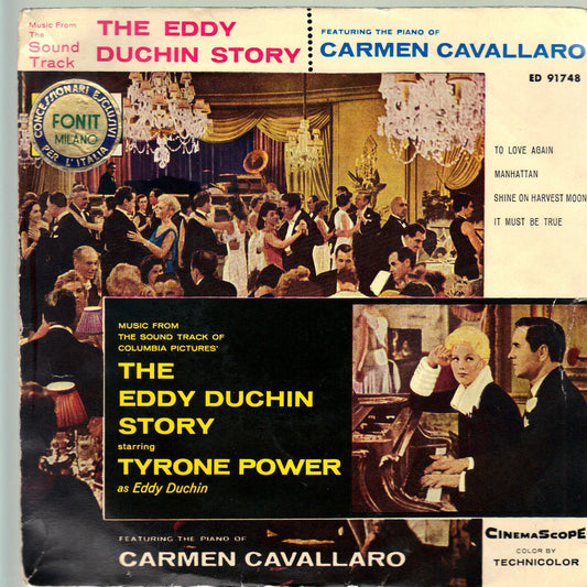 Music from the Sound Track THE EDDY DUCHIN STORY # the piano of CARMEN CAVALLARO