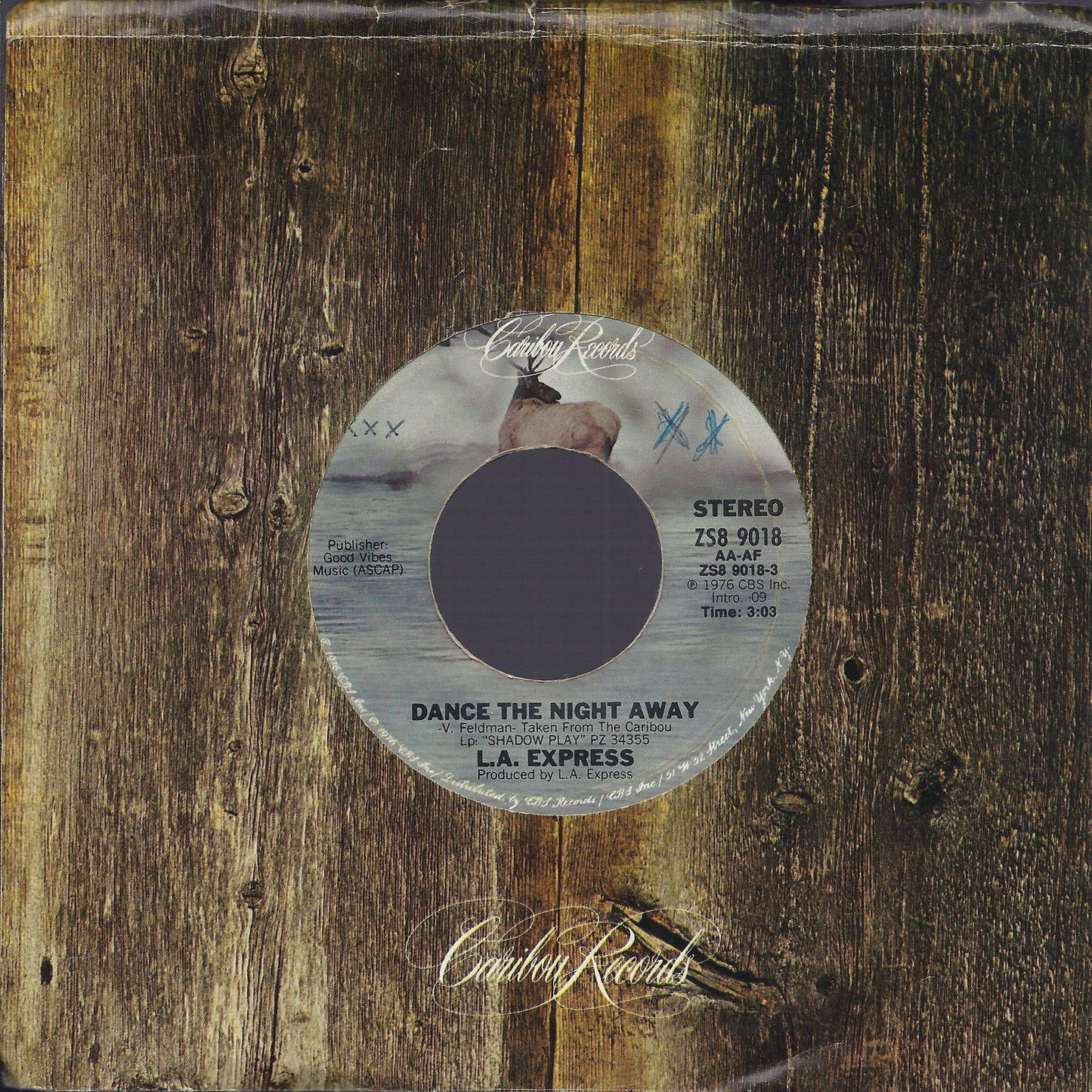 DANCE THE NIGHT AWAY - DOUBLE YOUR PLEASURE # L.A. EXPRESS  (USA 1976)