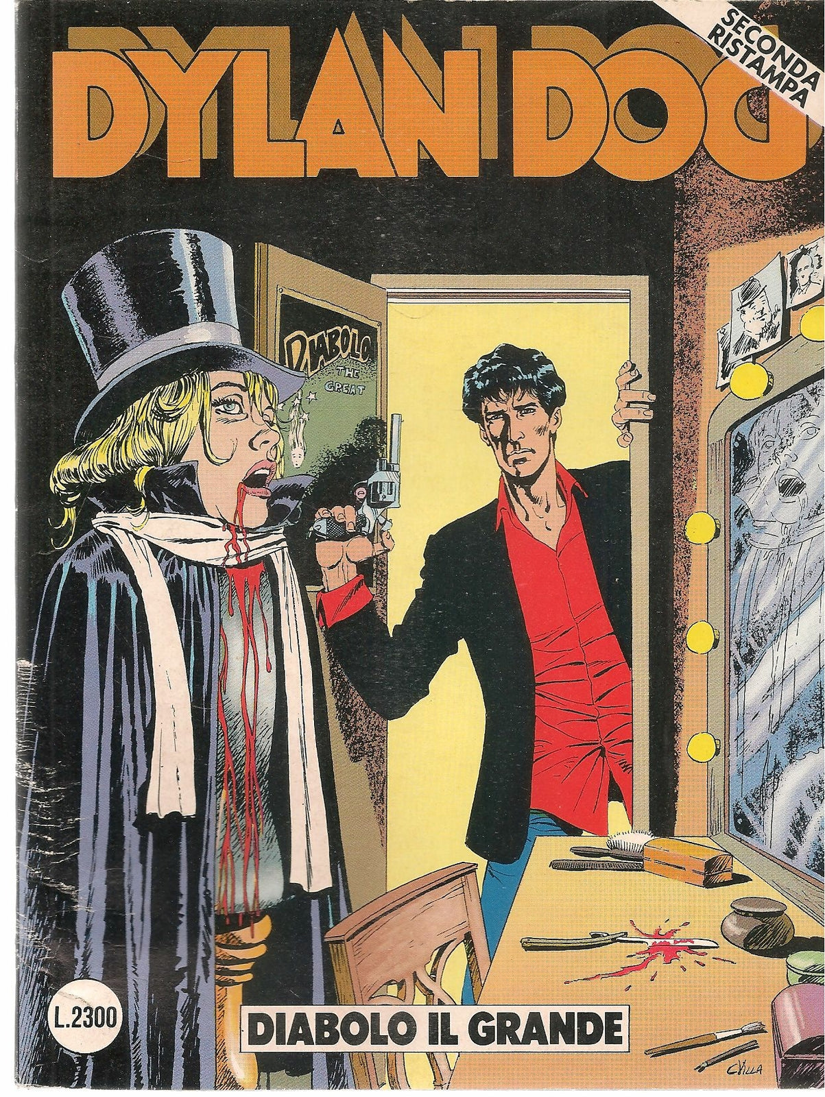 DYLAN DOG N. 11 - SECONDA RISTAMPA - DIABOLO IL GRANDE