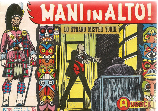 MANI IN ALTO N° 13 - LO STRANO MISTER YORIK