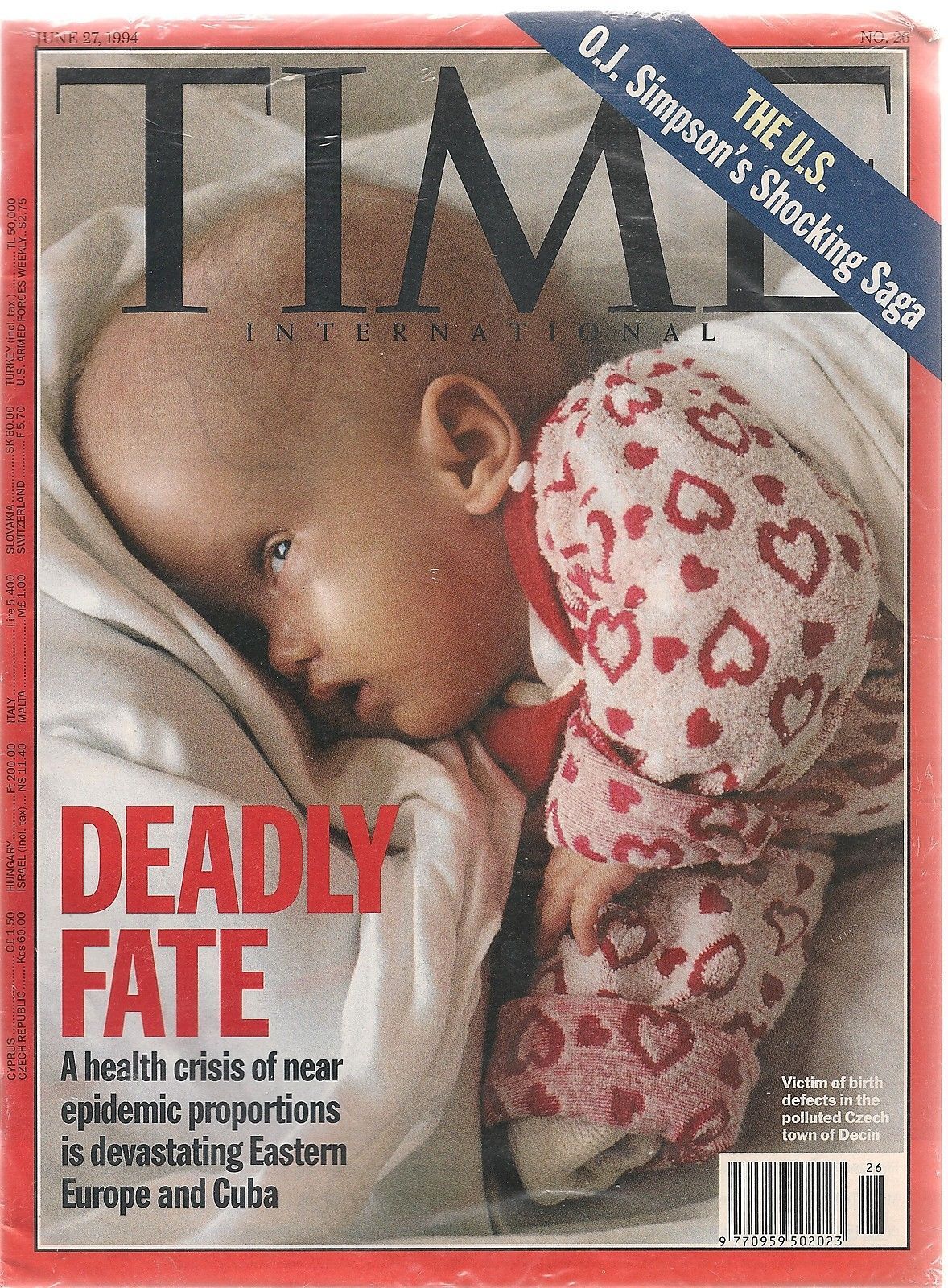 TIME INTERNATIONAL N 26 - 27 JUNE 1994