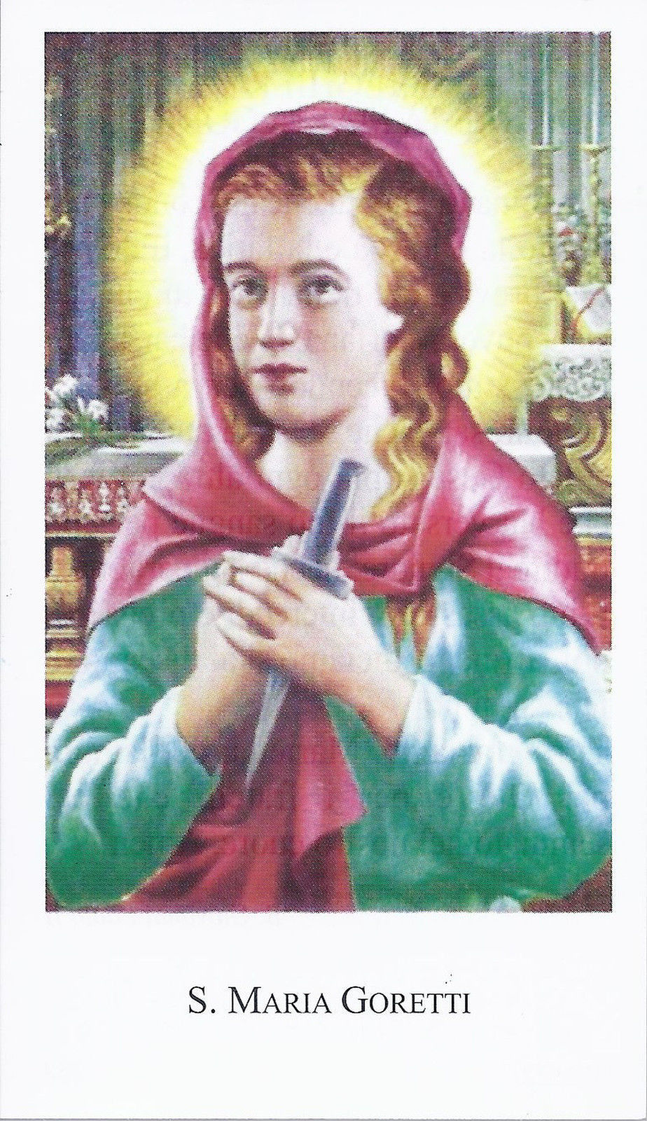 S. MARIA GORETTI - SANTINO - AS015-009 - Ed. Paco