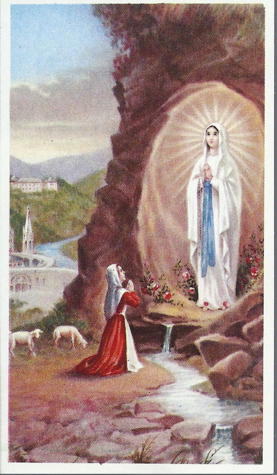 B. V. IMMACOLATA DI LOURDES - SANTINO - AS015-376 - Ed. Eb