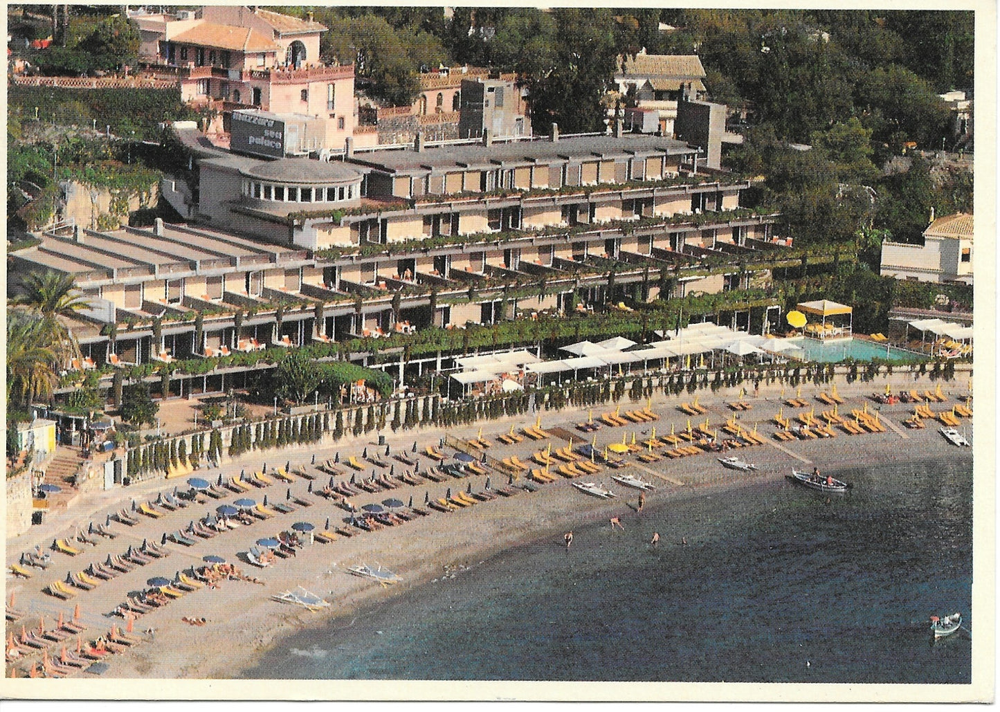 TAORMINA - LIDO DI MAZZARO'- IL GRAND HOTEL MAZZARO' SEA PALACE - V1987