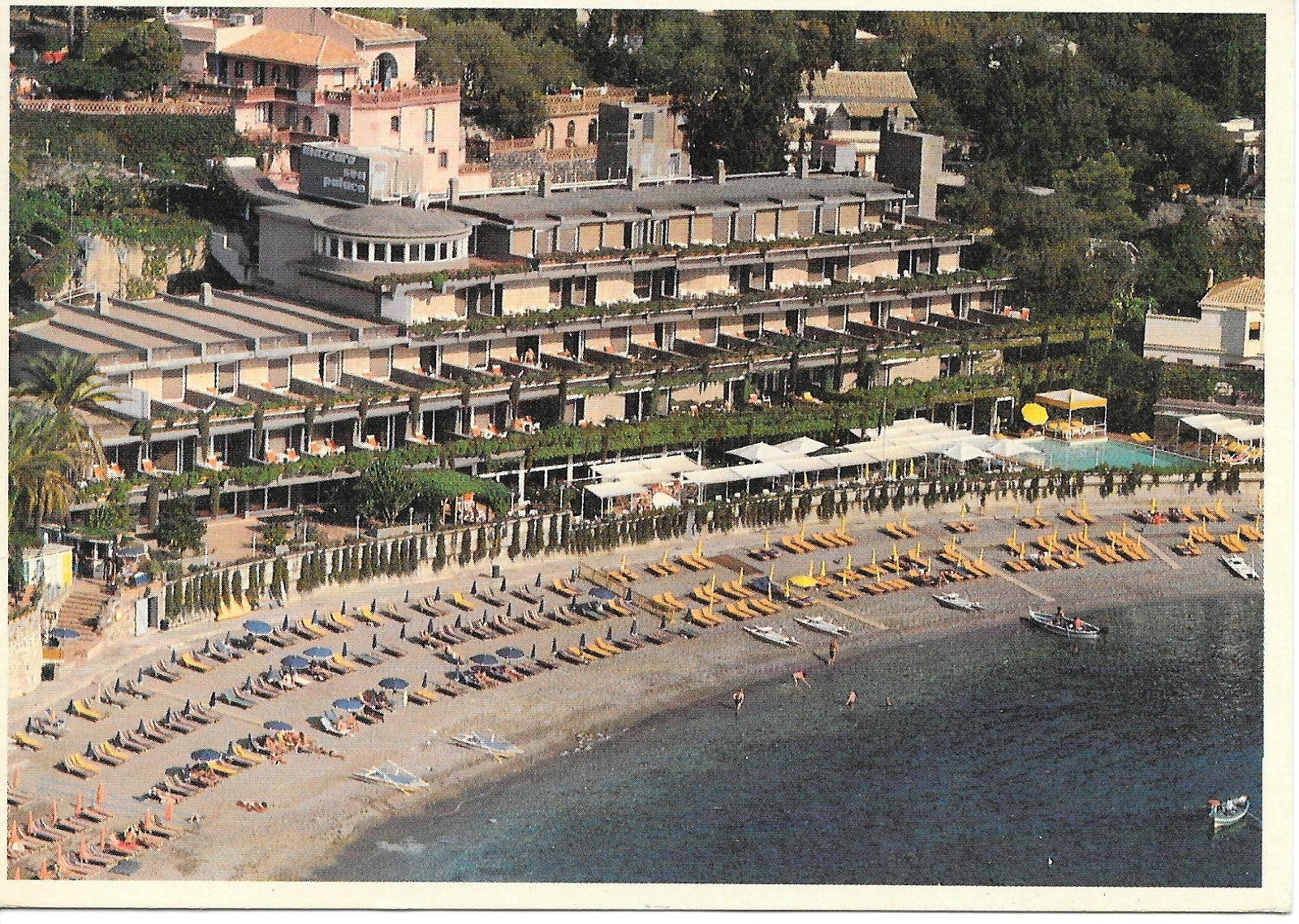 TAORMINA - LIDO DI MAZZARO'- IL GRAND HOTEL MAZZARO' SEA PALACE - V1987