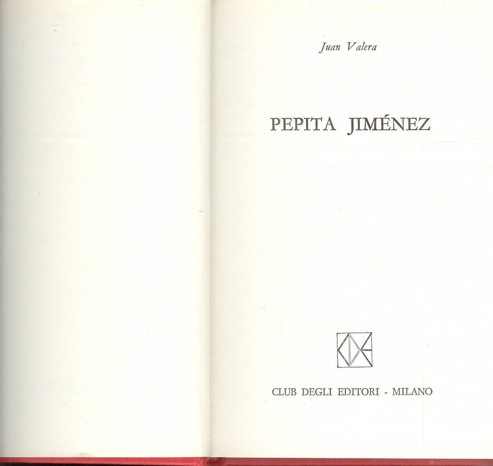 PEPITA JEMENEZ - JUAN VALERA