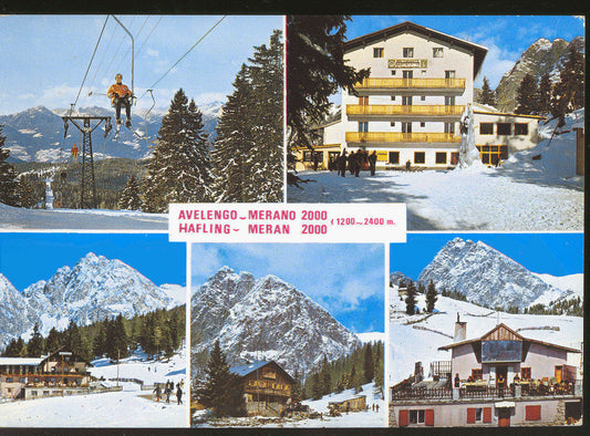 AVALENGO-MERANO (HAFLING-MERAN) - 5 VEDUTE - V1970
