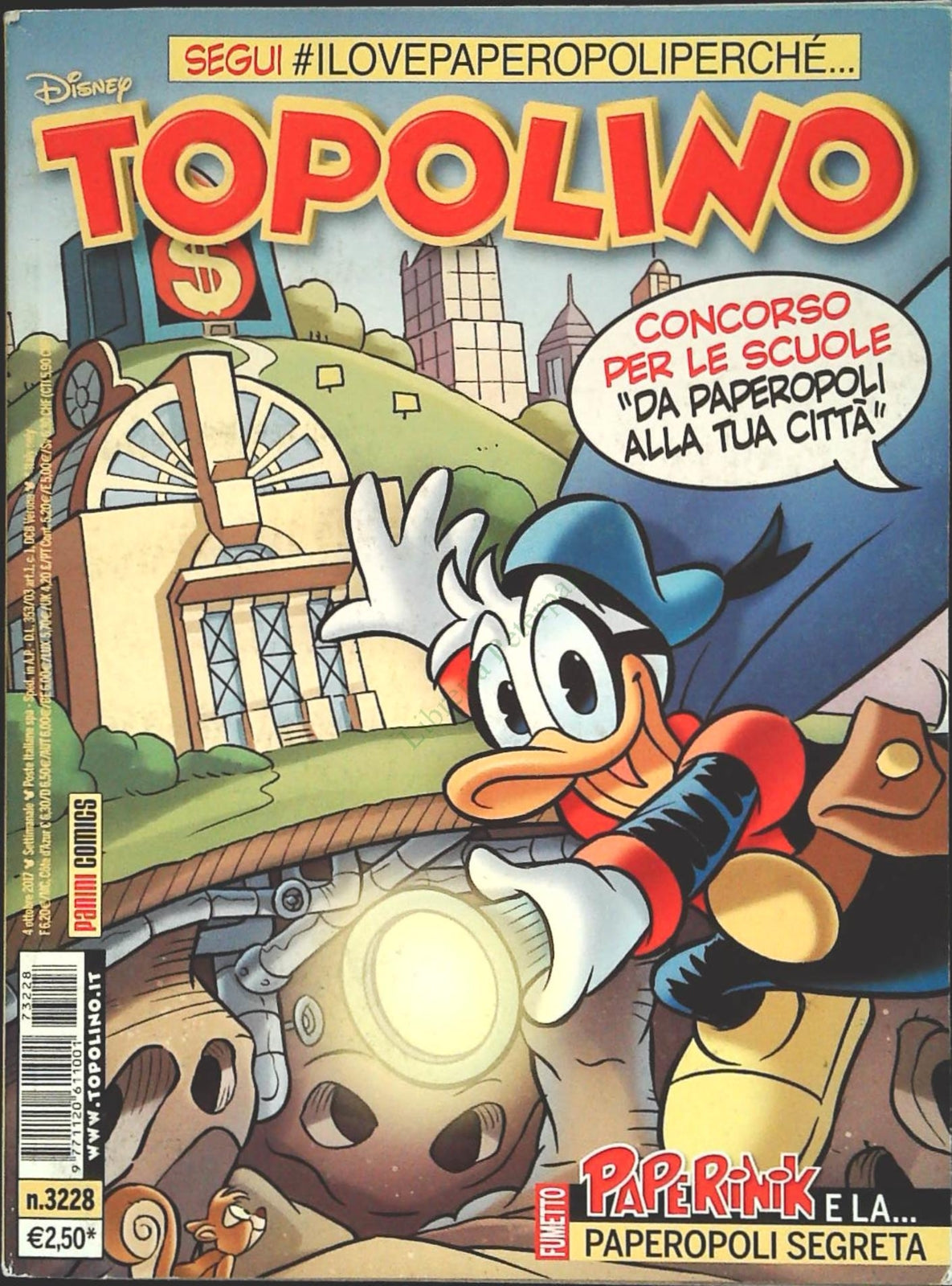 TOPOLINO N. 3228 - 4 OTTOBRE 2017