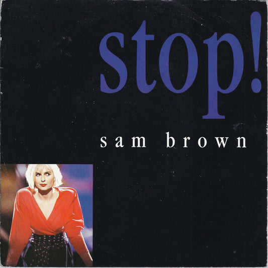 STOP! - BLUE SOLDIER # SAM BROWN