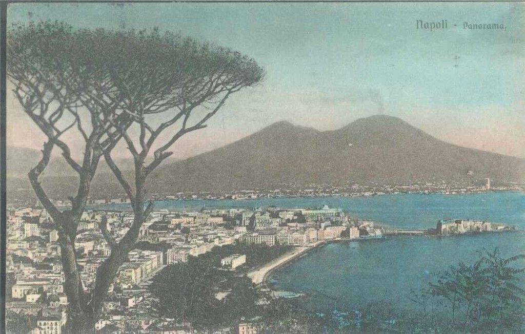 NAPOLI - PANORAMA - V1923 - COLORATA