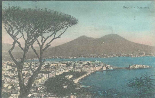 NAPOLI - PANORAMA - V1923 - COLORATA