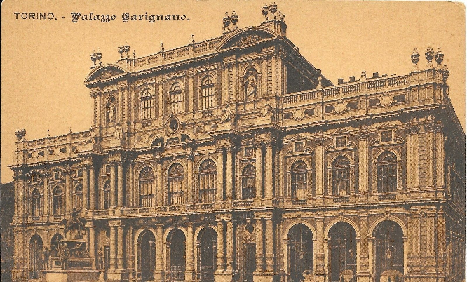 TORINO -  PALAZZO CARIGNANO - NV