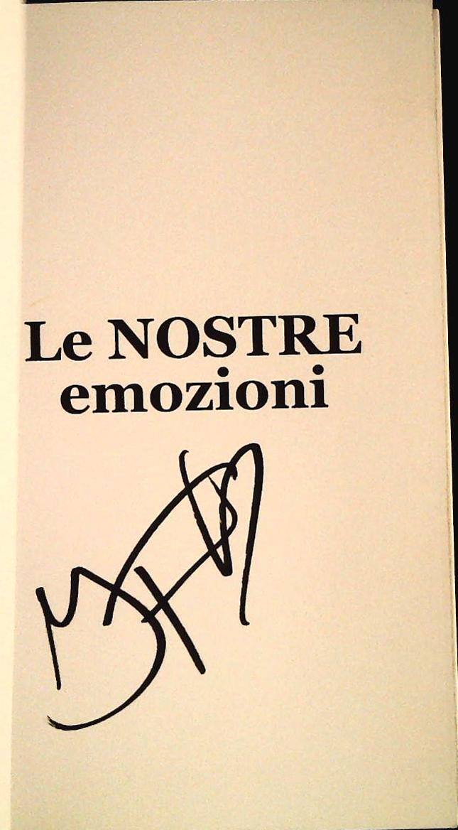 LE NOSTRE EMOZIONI - IRIS FERRARI - AUTOGRAFATO