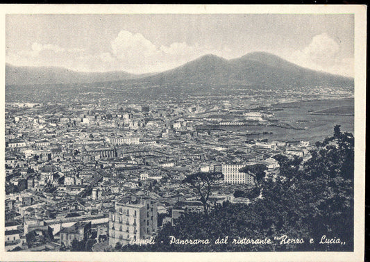 NAPOLI - PANORAMA DAL RISTORANTE RENZO E LUCIA - NV
