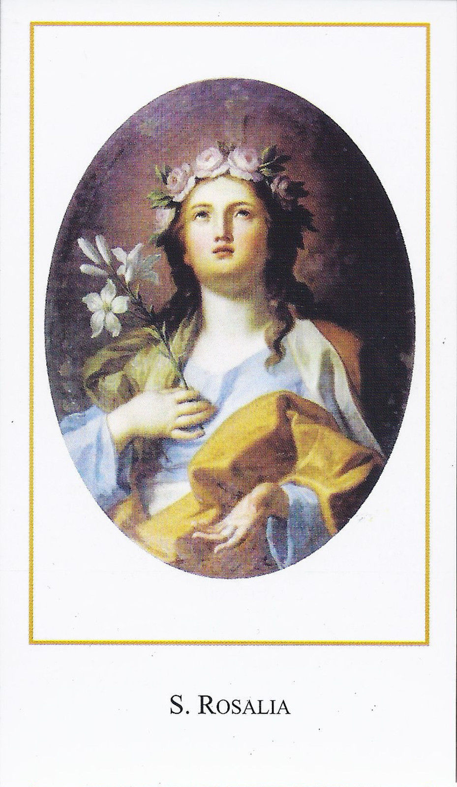 S. ROSALIA - SANTINO - AS013-306 - Ed. Paco