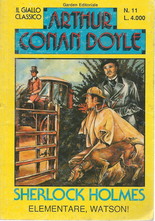 ELEMENTARE WATSON - ARTHUR CONAN DOYLE - GARDEN ED. 1990 - OUTLET DEL LIBRO