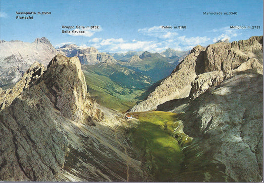 DOLOMITI - RIFUGIO ALPE DI TIRES - SCHUTZHAUS TIERSER ALPL -