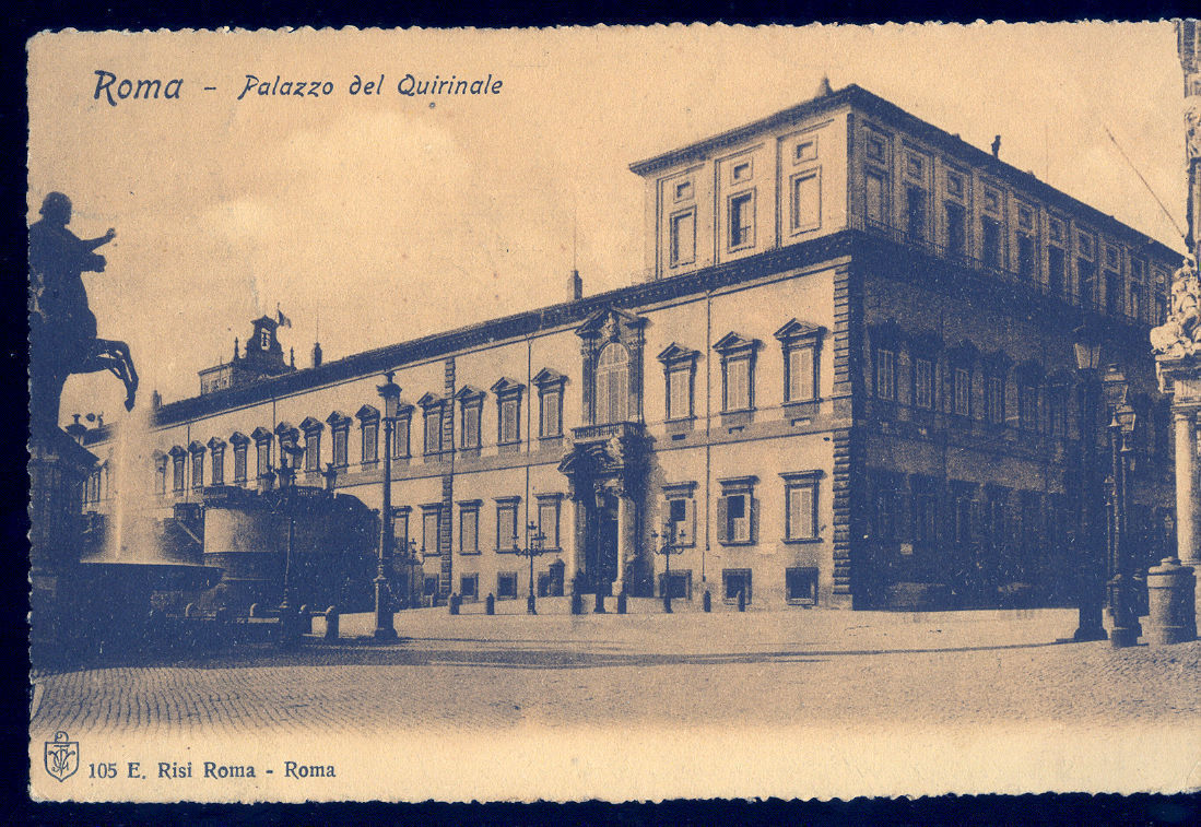ROMA - PALAZZO DEL QUIRINALE - V1907