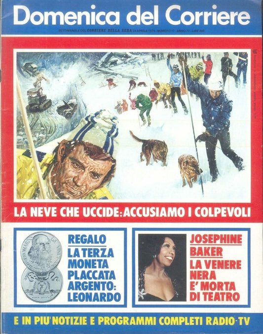 DOMENICA DEL CORRIERE N 17 - 24 APRILE 1975