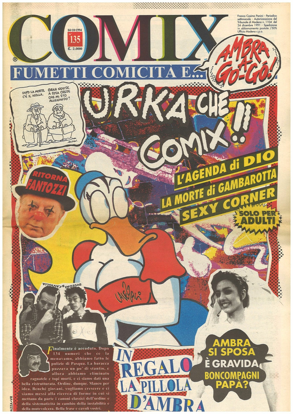 COMIX 4 OTTOBRE 1994