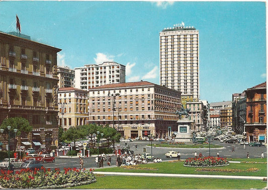 NAPOLI - PIAZZA MUNICIPIO -  V1967