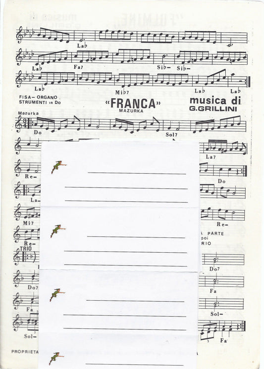 FRANCA - FULMINE - FRULLINO (G. Grillini) # SPARTITO