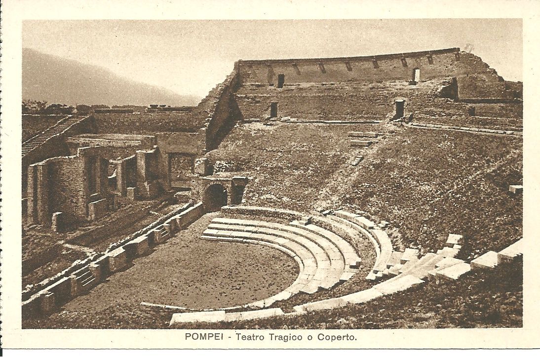 POMPEI - TEATRO TRAGICO O COPERTO - NV