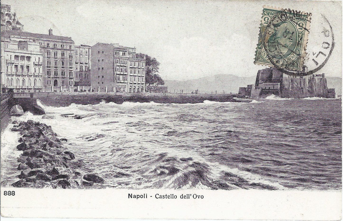 NAPOLI - CASTELLO DELL'OVO - V1913
