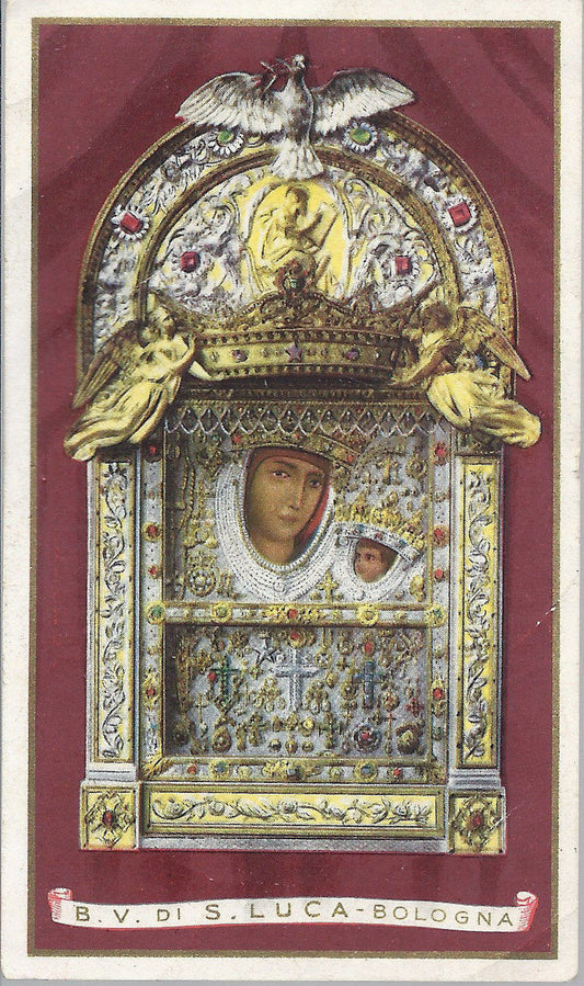 BEATA VERGINE DI SAN LUCA - BOLOGNA - SANTINO - AS012-339