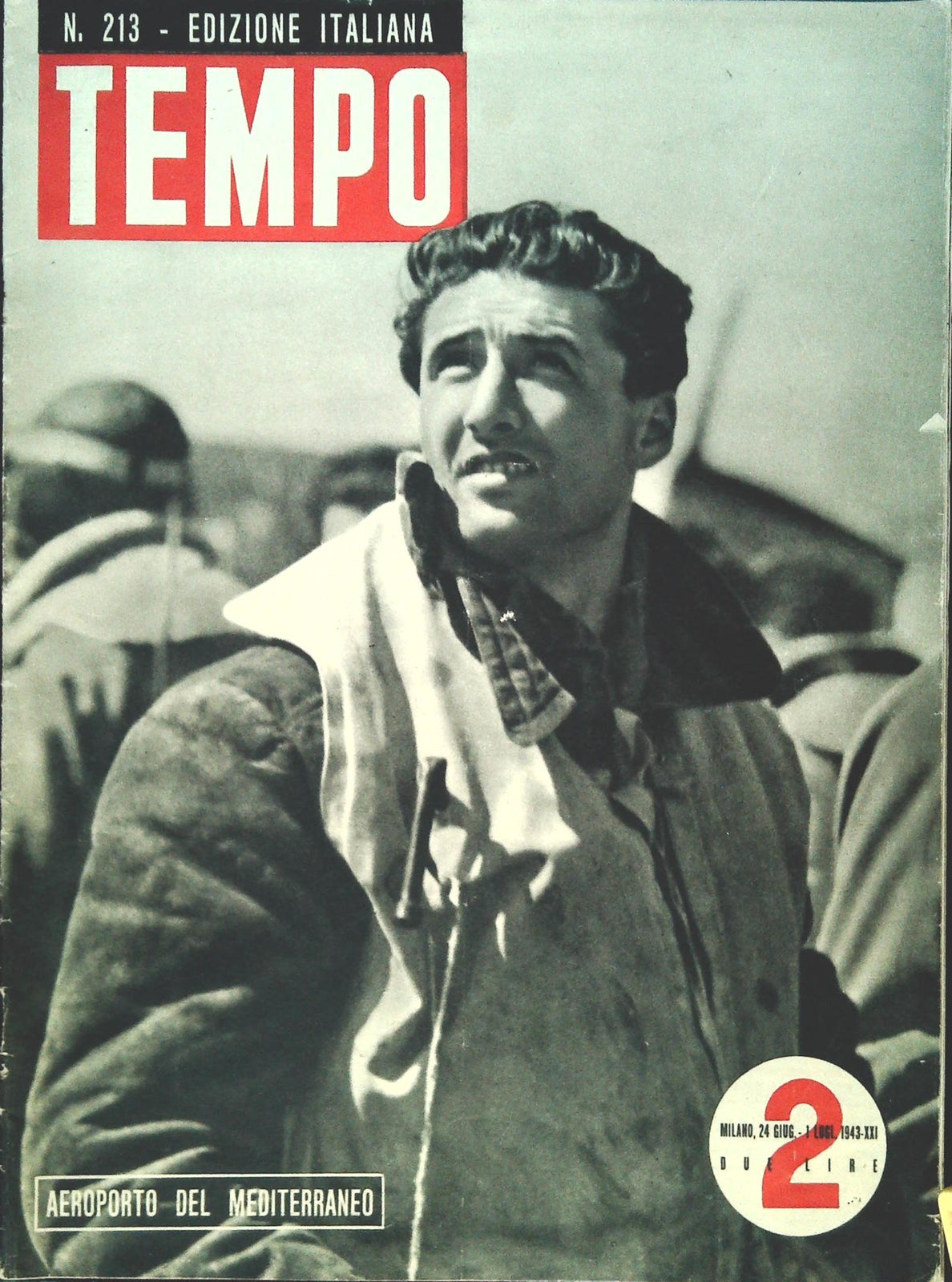 TEMPO N. 213 - 24 GOIGNO-1LUGLIO 1943 - CACCIA SUL MARE - PICCHIATA IN MASSA